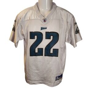 Eagles Duce Staley Jersey Youth XL Fits Women's M L VTG 2000s Reebok NFL